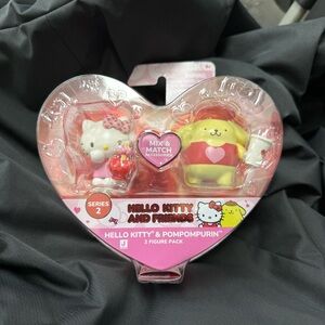 Jazwares Hello Kitty & Pompompurin Valentine's Day 2-Figure Pack - Series 2